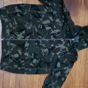 Mens Ralph Lauren Camo Zip Hoodie